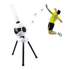 Badminton Robot Automatic Launcher Ball Machine Outdoor Indoor f&uuml;r Trainer DEU