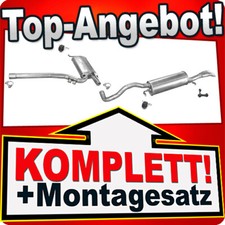 Auspuff für AUDI A4 (B5) 1.9 TDI 115PS Stufenheck / Kombi Avant Auspuffanlage