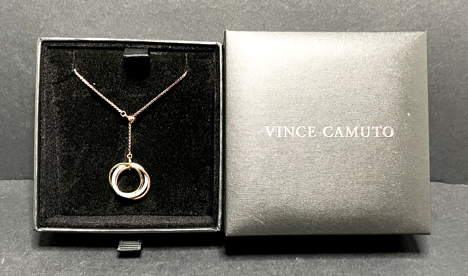 VINCE CAMUTO AURELIA WOMANS NECKLACE N13359 3 TONE (NEW) | eBay