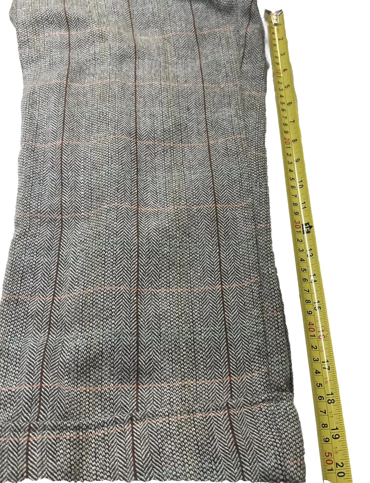 Calça cropped feminina TWENTY ONE mistura de lã tamanho médio excelente estado - Imagem 4 de 4