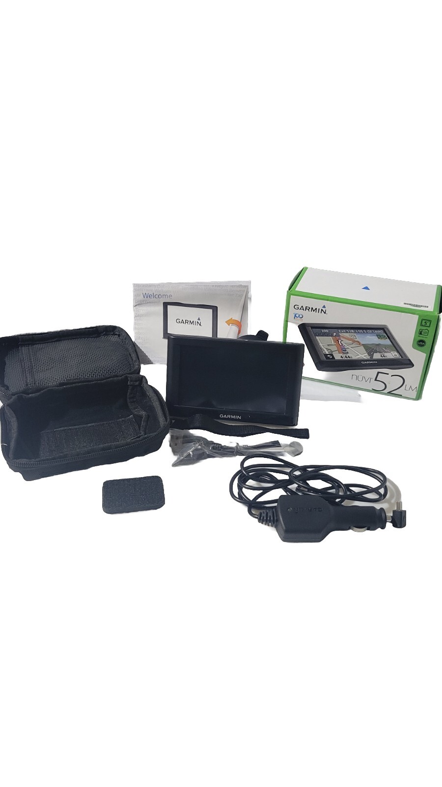 Garmin Nuvi 52LM GPS with Accessories/Sandbag Pouch 753759997953 eBay