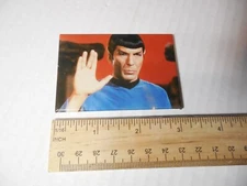 Spock Star Trek 1992 Prosper Leonard Nimoy Vintage Ata Boy Original  90s Magnet