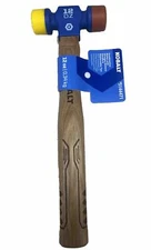 KOBALT 5144471 Combination Mallet With Straight Hickory Handle 12 Oz