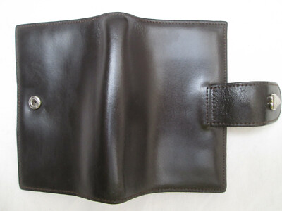 Portefeuille Porte-Monnaie Vintage LANCASTER En Cuir Marron - Occasion - Unisexe