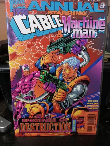 Marvel Comics -  1998 Annual: Engines of Destruction Book One starring Cable