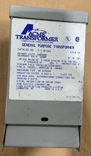 Acme Transformer T-1-81064 general purpose Transformer Used