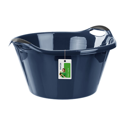 PAFEN Runde Wäschekorb 25L 57x50,5x30 Wäsche Spüln Starke Wäschewanne Blau