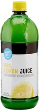 Happy Belly 100% Lemon Juice, 32 fl oz Bottle