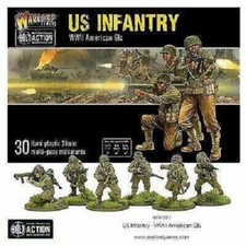 Warlord Games 402013012 Bolt Action US Infantry Boxed Set