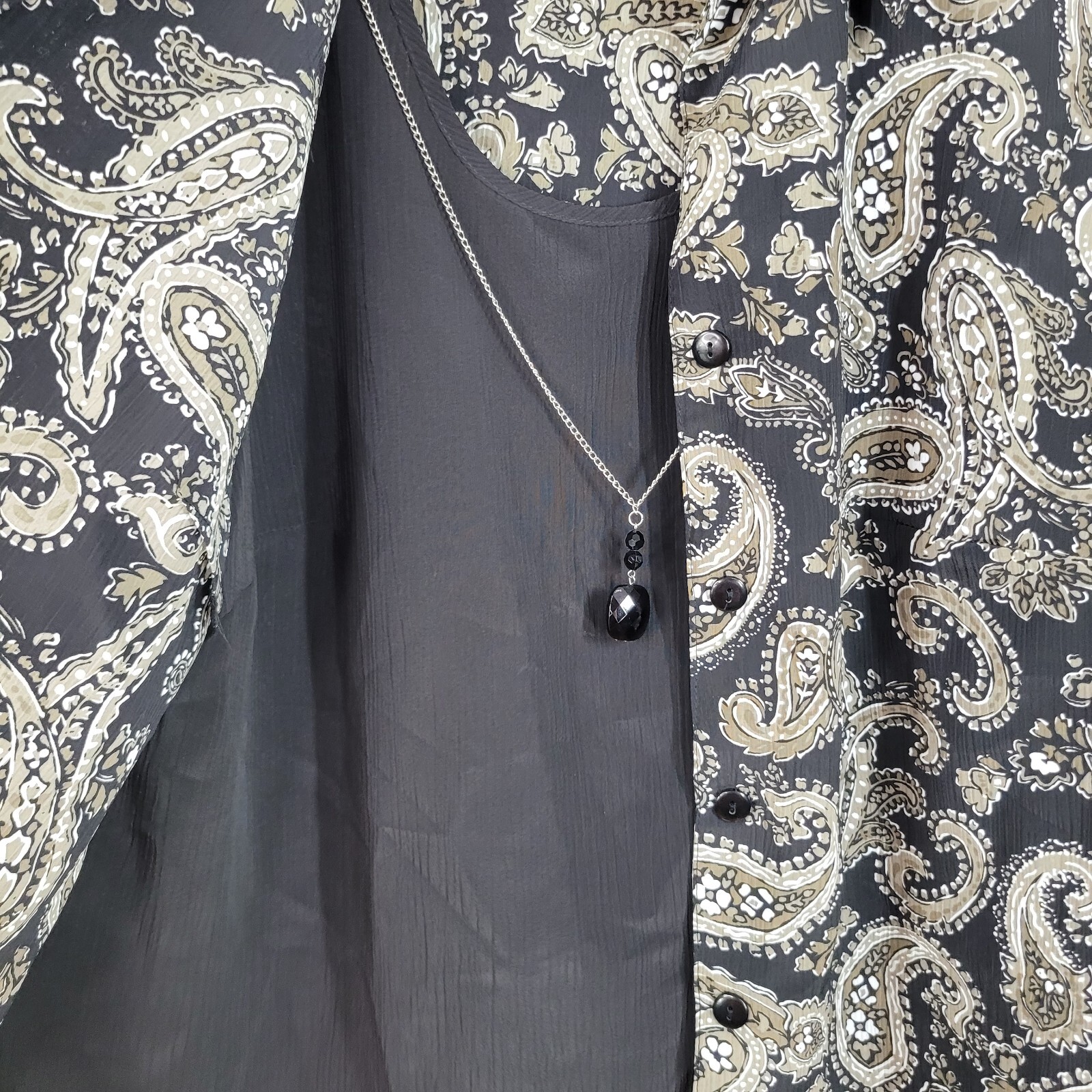 Notations Jacket Top Shirt Shacket Plus Size 2X B… - image 3