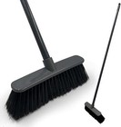 Soft Indoor Broom Sweeping Brush Long Handled Kitchen Wooden Floor Cleaning