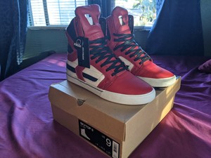 supra skytop 2 red