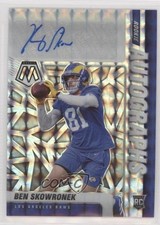 2021 Panini Mosaic Rookie Auto Mosaic Ben Skowronek #RA-81 Auto 0u8k