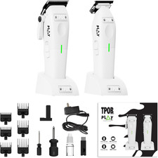 Mini Play Professional Hair Clippers Whiteout Set
