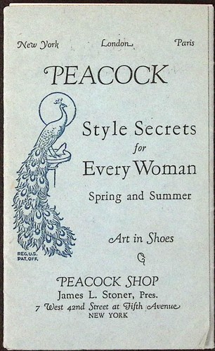 Peacock Style Secrets for Every Woman Art in Shoes Catalog New York NY