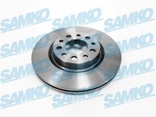 SAMKO 2x Bremsscheibe hinten belüftet für Alfa Romeo 159 Sportwagon 939 Brera
