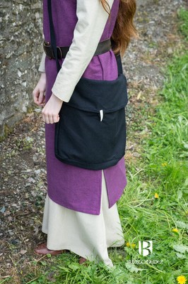 Burgschneider - Bag Ehwaz Black medieval & fantasy costume
