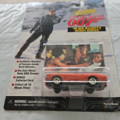 Johnny Lightning James Bond 007 1:64 Diecast Mercury Cougar Red Collector Card