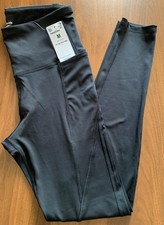 Reebok Women's Workout Ready High-Rise Leggings, Night Black, Size M. New