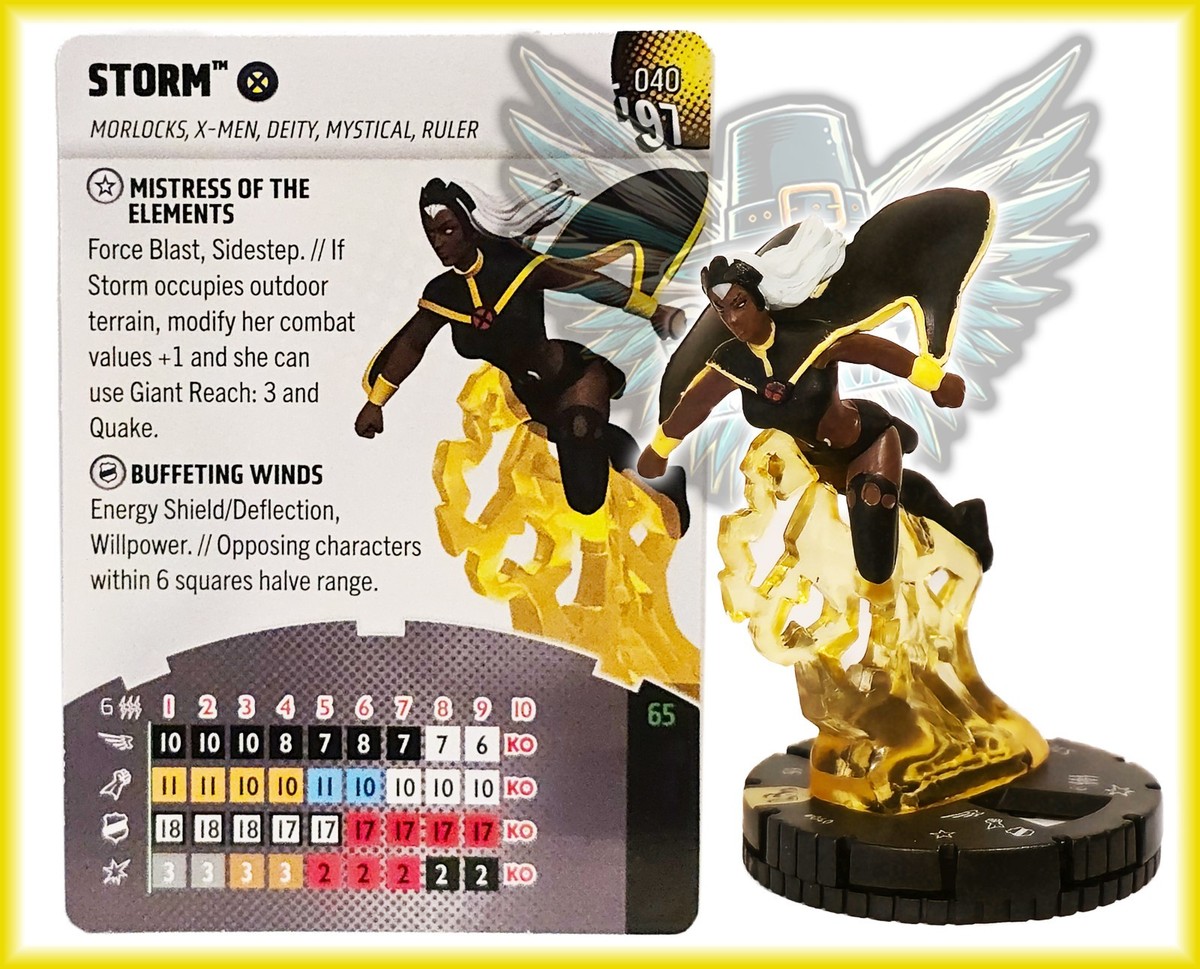 Marvel Heroclix STORM - 040 - SUPER RARE X-Men '97 Set | eBay