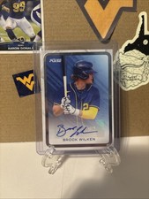 2025 Pulse Baseball Brock Wilken Rookie Auto Milwaukee Brewers