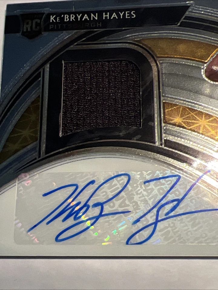 2021 Select Baseball Ke’BRYAN HAYES RC Patch Auto /299 Rookie #RJA-KH (RPA) - Image 2 of 4