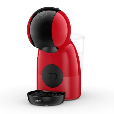 Krups NESCAFÉ Dolce GUSTO PICCOLO XS Kaffeemaschine, rot-schwarz, kompakt