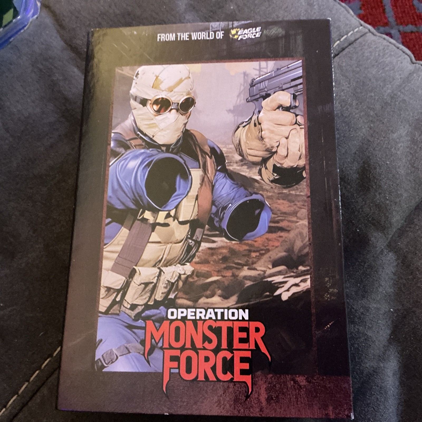 Eagle Force 	Monster Force - Lt. Griffin Action Figure