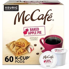 60 Count - McCafe Baked Apple Pie Coffee, Keurig Single Serve K-Cup Pods
