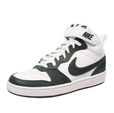 Nike Court Borough Mid 2 Gs - Retro Sneaker Basketball Weiß - Größe 36,5 [4,5 US