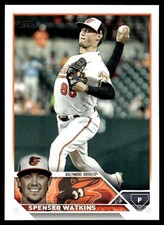 2023 Topps Spenser Watkins Baltimore Orioles #393