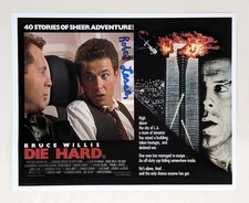 DIE HARD Robert Lesser SIGNED 8x10 photo FISTS W/ YOUR TOES actor AUTOGRAPH coa