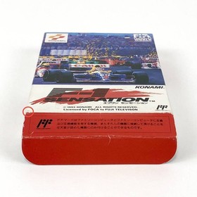 [] Famicom F-1 Sensation Box theory/Postcard Damaged Operation confirmed Konami