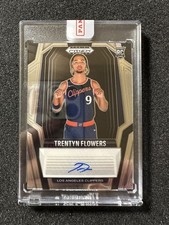2024-25 Panini Prizm Black Trentyn Flowers Rookie Signatures Auto RC #RS-FWR 