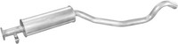 Polmo MittelschalldäMpfer 17.38 FüR Opel Vectra J89 CC Cat F19 M19 F68 M68