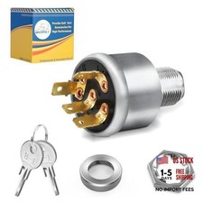 Golf Cart Ignition Key Switch for EZGO Gas and Electric 1981-up with Lights ,