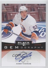 2012-13 Upper Deck Black Diamond Gemography Casey Cizikas #GEM-CZ Auto 1x1
