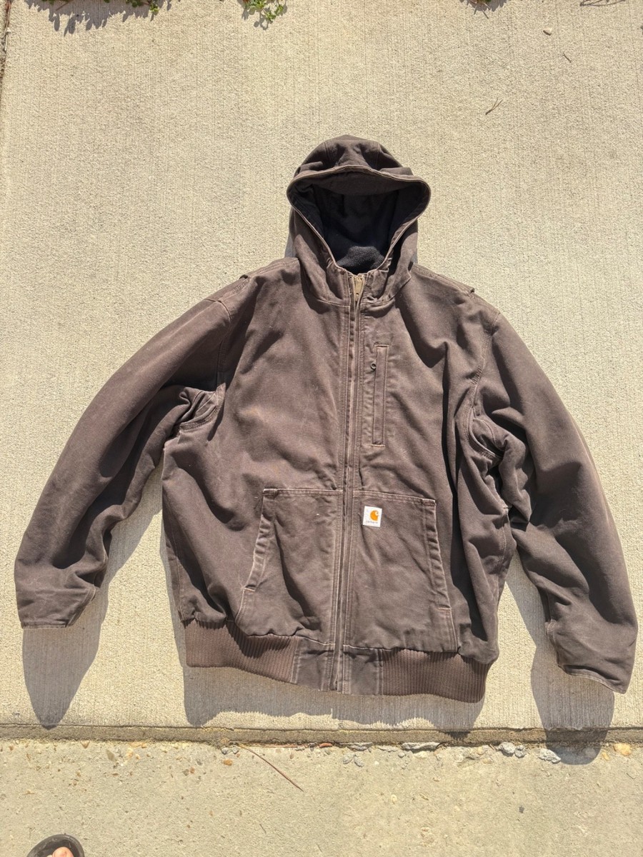 Carhartt Full Swing Jacket Mens XL Brown | eBay