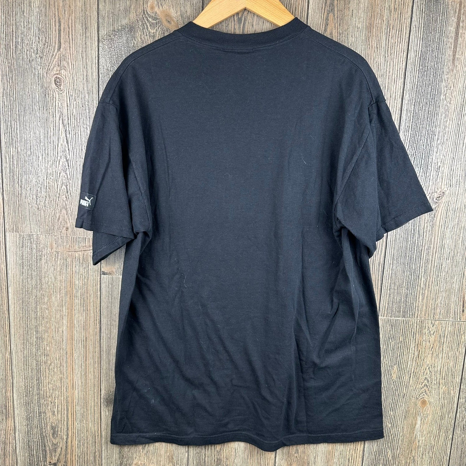 MLB Pittsburgh Pirates Vintage 2000 Puma Baseball T-Shirt Mens Medium Black thumbnail 6