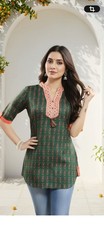 Indian Bollywood Kurta Kurti Designer Women Ethnic Dress Top Tunic Pakistani NEW