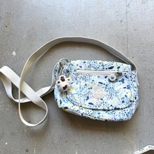 Kipling Sabian Mini borsa a tracolla in nylon con ciondolo scimmia