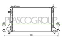 KüHler WasserküHler FüR Renault Master III Kasten 2.3 Dci 150 FWD
