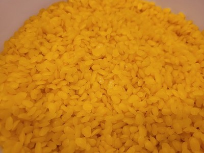 Bienenwachs 100 % Pastillen Imkerei gelb Bienen Imkereibedarf Wachs 