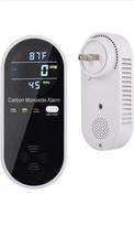 NEW Plug-In Carbon Monoxide Detector Alarm WESHLGD Alert Pk Of 2 KH-106