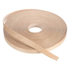 Red Oak Edge Banding, 1 Inch x 250 ft Wood Veneer Tape Pre-glued Tape