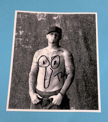 Fred Durst  -  LIMP BIZKIT -  signed, original Autogramm + Sketch !!!