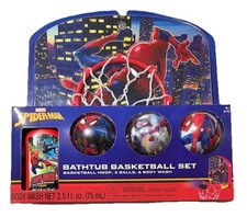 Marvel Spider-Man Bathtub Basketball Set