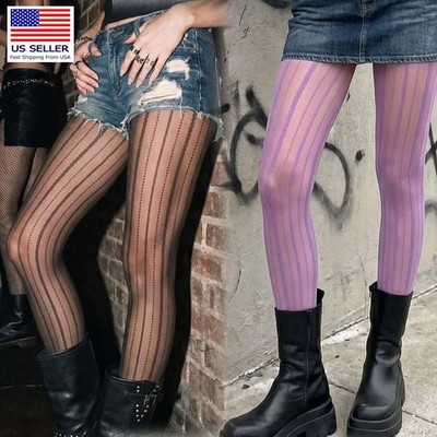 1-5pairs Women's Ultra Sheer Tights Oil Shiny Glossy Pantyhose Hosiery Stocking