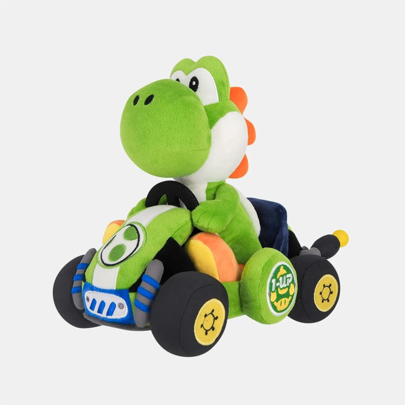 Official Little Buddy Super Mario Mario Kart World Yoshi Plush 9" Nintendo 2014