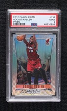 2012-13 Panini Prizm Silver Prizm Udonis Haslem #132 PSA 9 MINT ne4